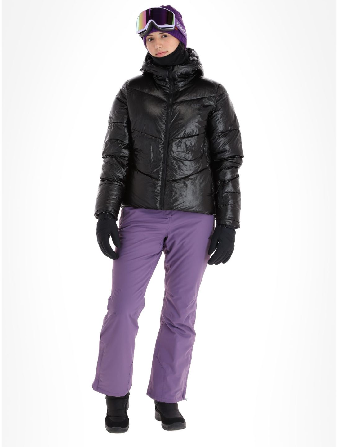 4F, Down Jacket  F277 doudoune femmes Black noir 