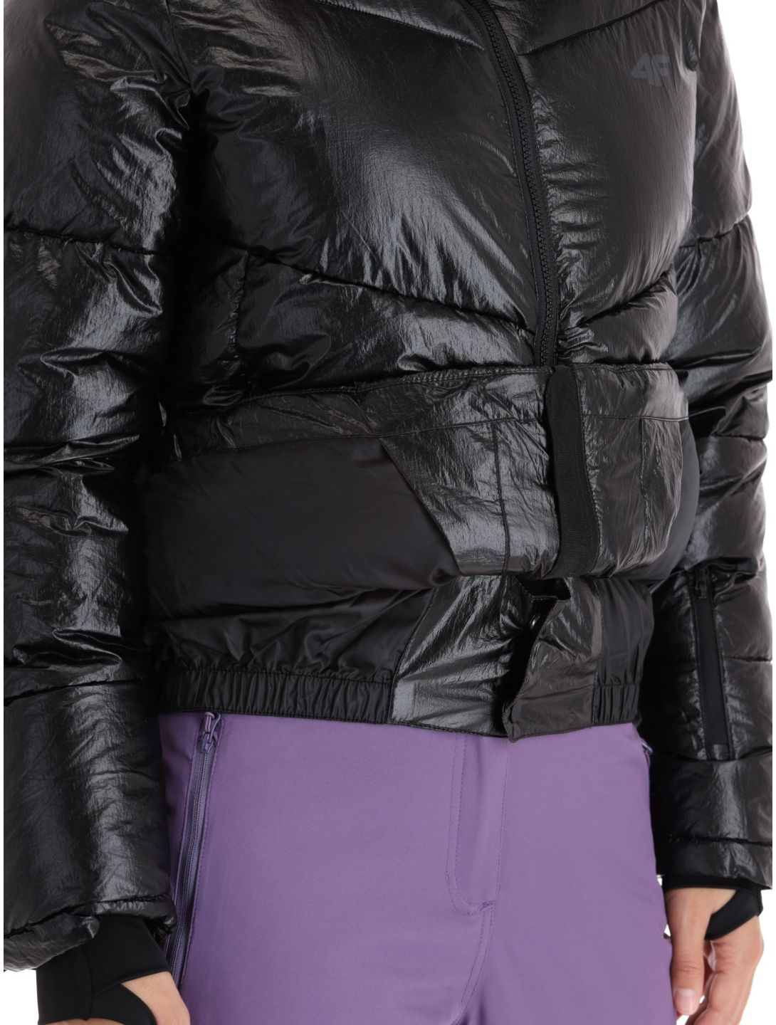 4F, Down Jacket  F277 doudoune femmes Black noir 