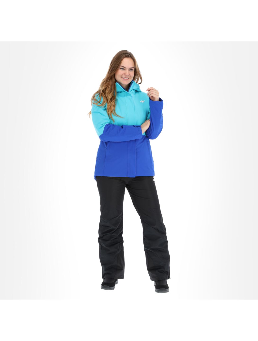 4F, H4Z20-KUDN002 veste de ski femmes turqouise bleu 