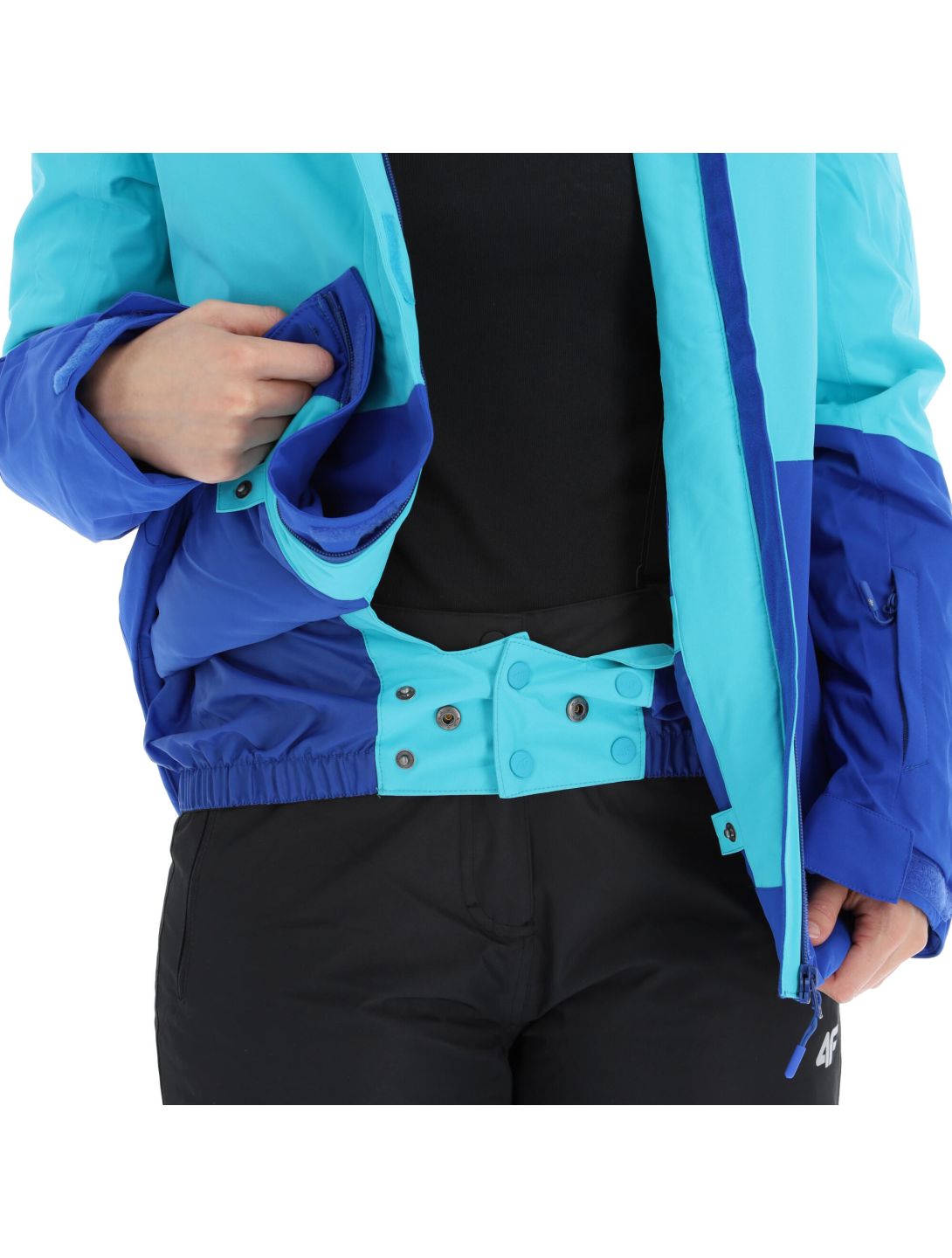 4F, H4Z20-KUDN002 veste de ski femmes turqouise bleu 