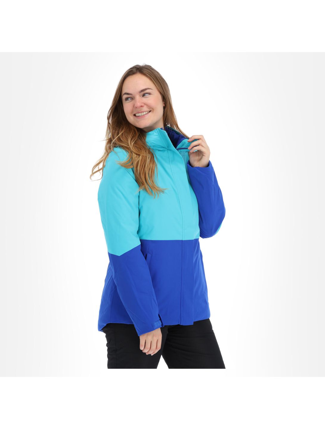 4F, H4Z20-KUDN002 veste de ski femmes turqouise bleu 