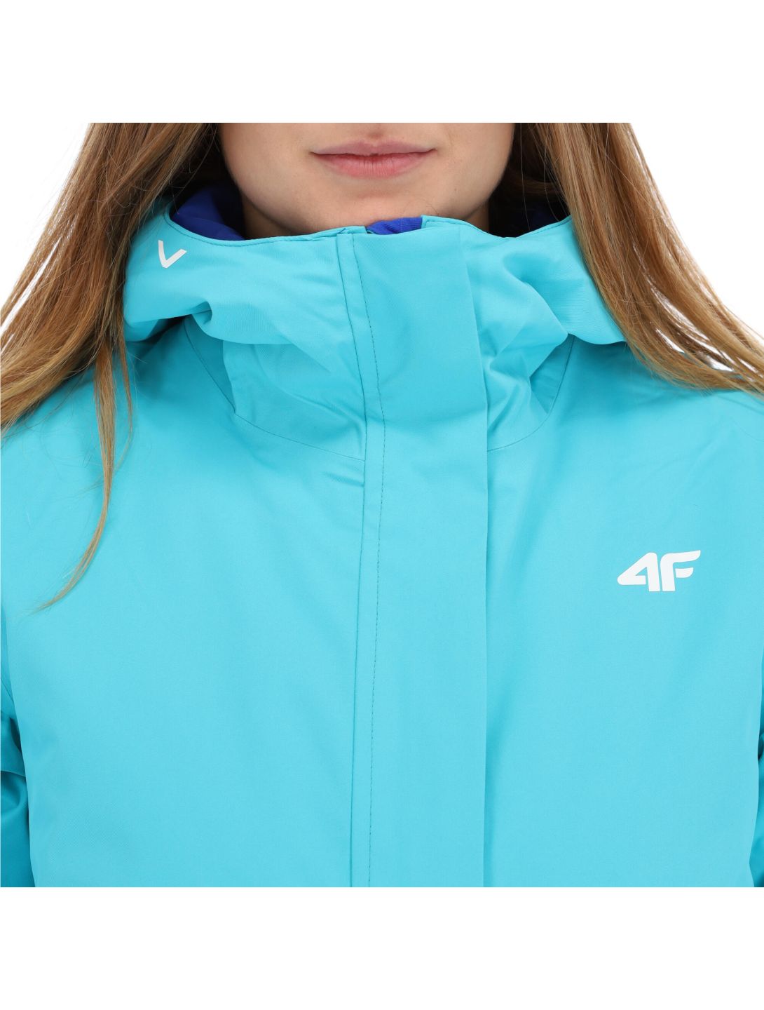 4F, H4Z20-KUDN002 veste de ski femmes turqouise bleu 