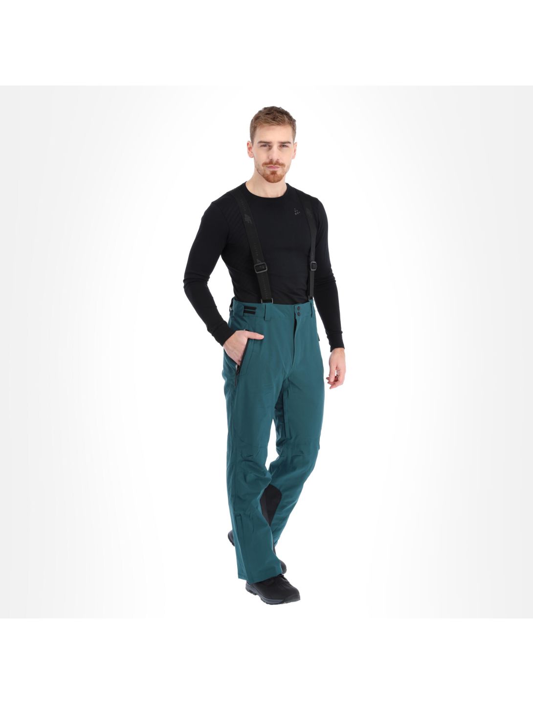 4F, H4Z20-SPMN003 pantalon de ski hommes dark vert 