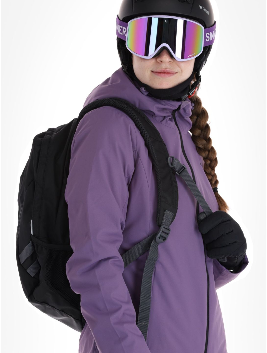 4F, Jacket  F120 veste de ski femmes Dark Violet violet 