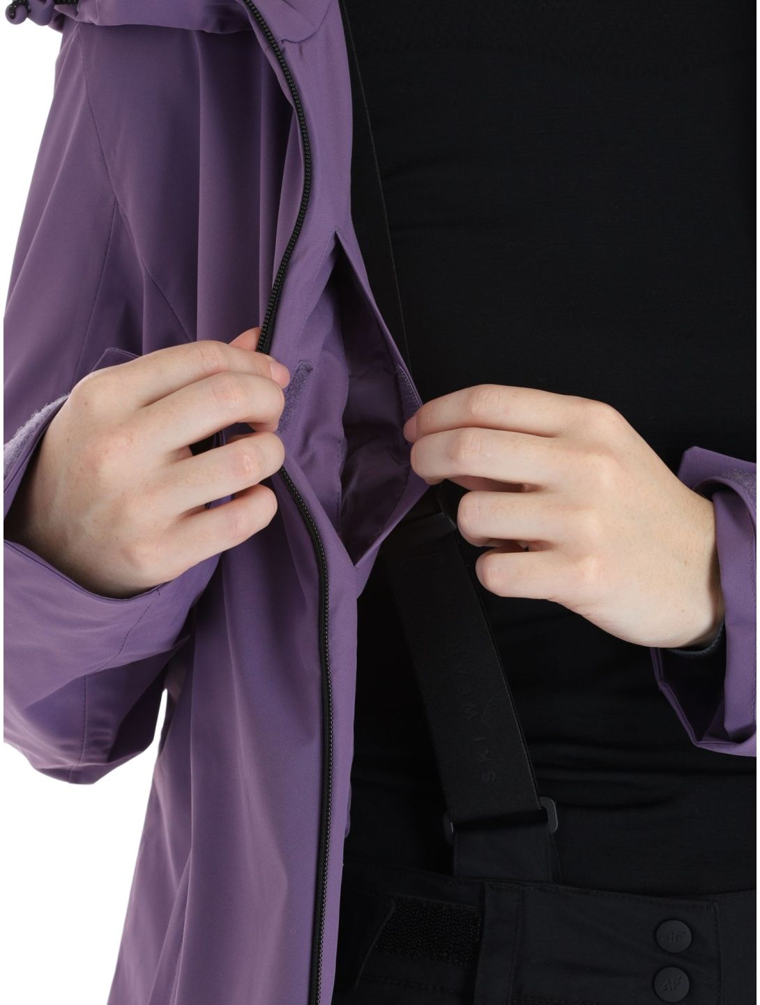 4F, Jacket  F120 veste de ski femmes Dark Violet violet 