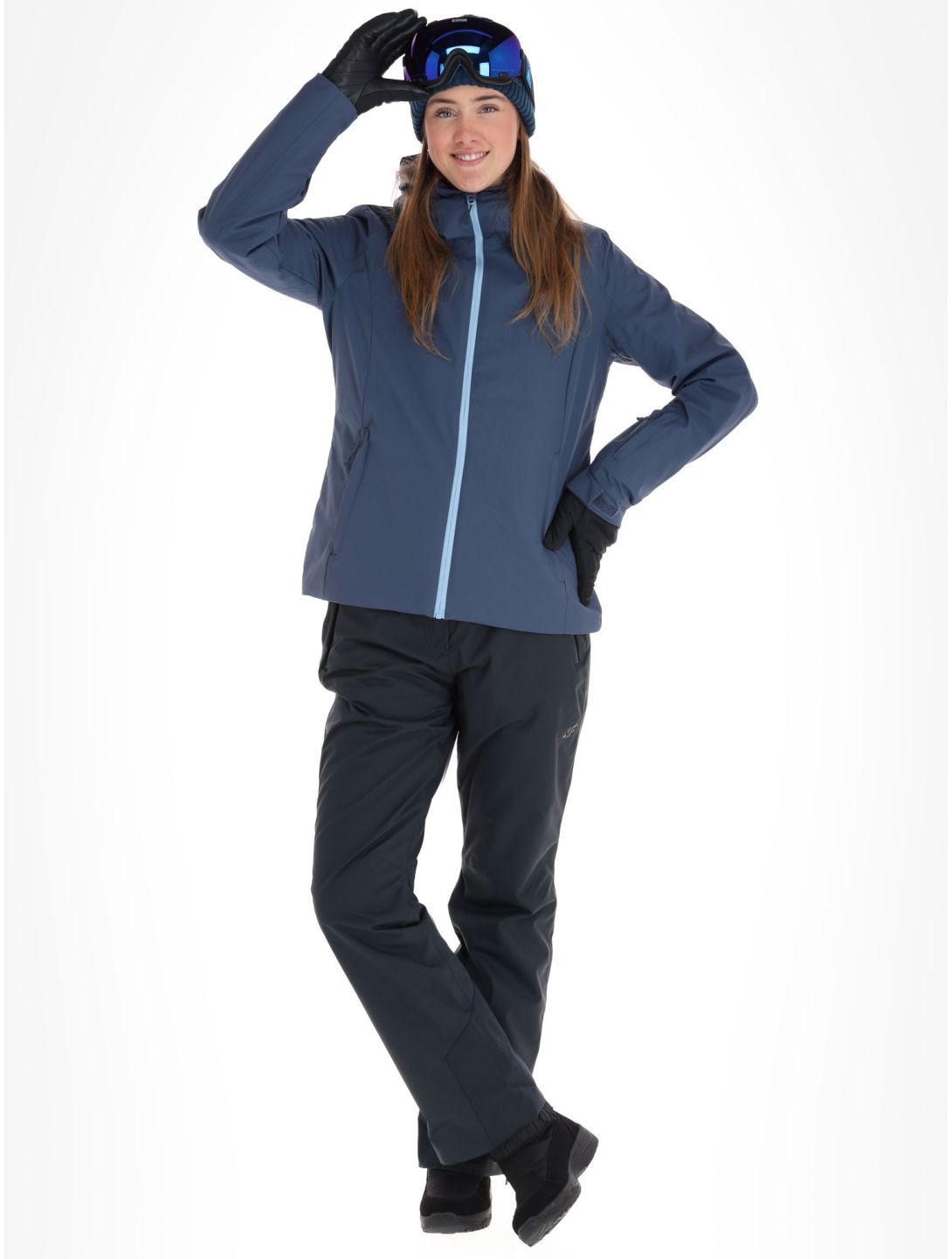 4F, Jacket  F120 veste de ski femmes Denim bleu 