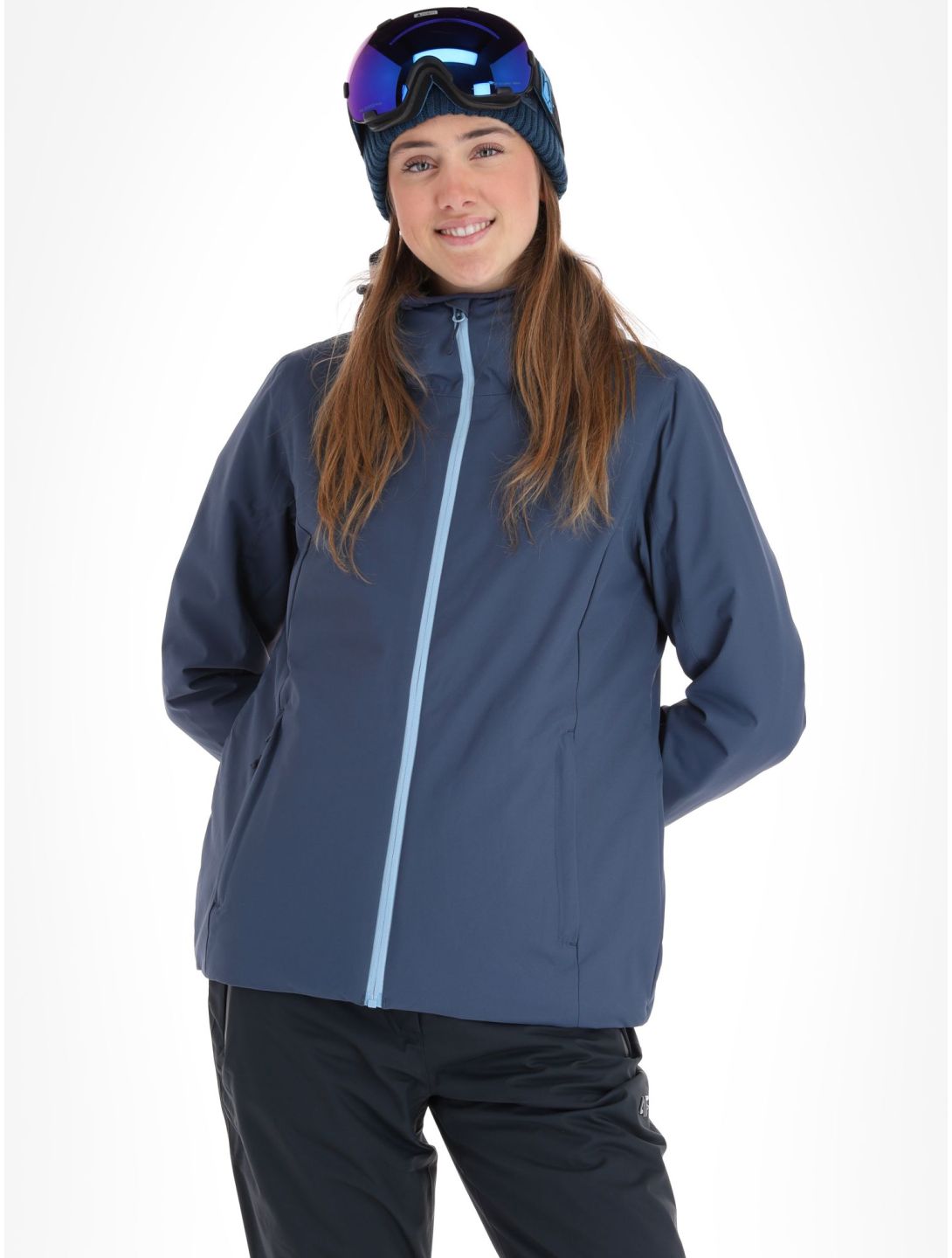 4F, Jacket  F120 veste de ski femmes Denim bleu 