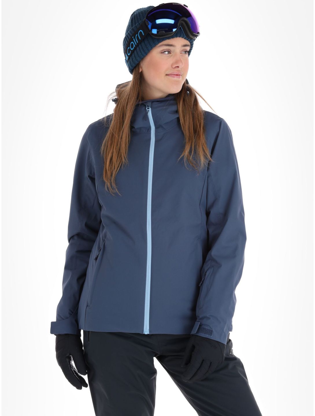 4F, Jacket  F120 veste de ski femmes Denim bleu 