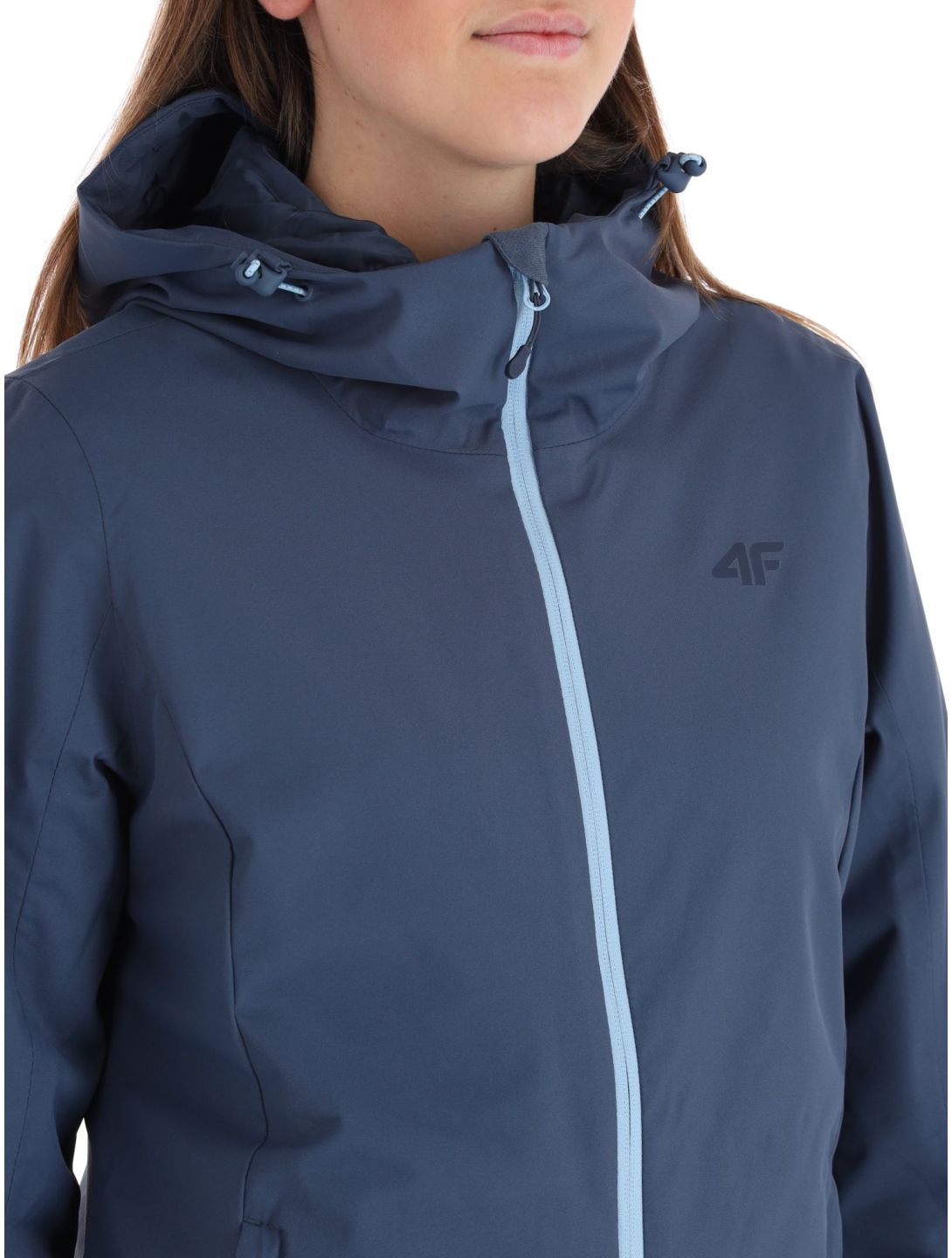 4F, Jacket  F120 veste de ski femmes Denim bleu 