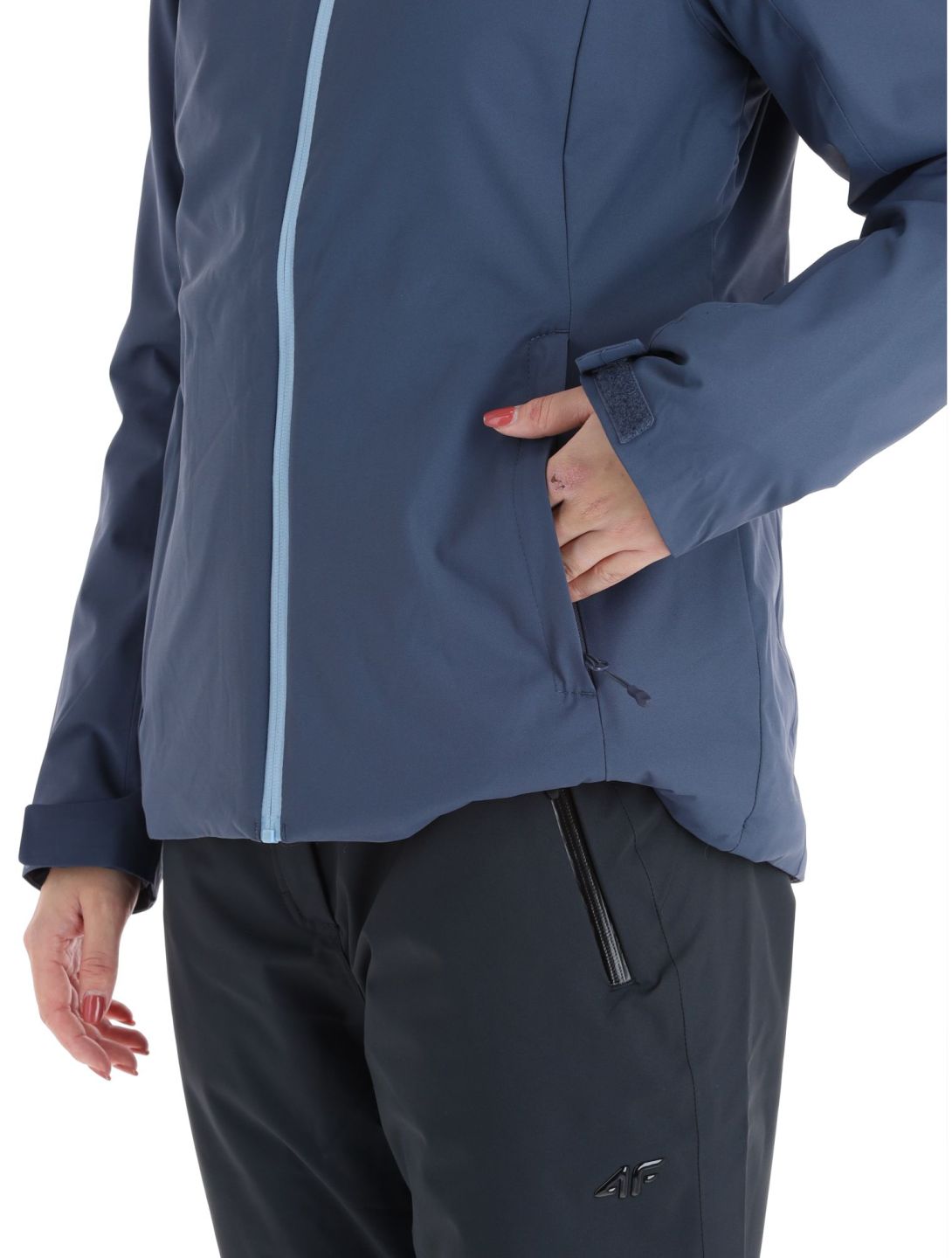 4F, Jacket  F120 veste de ski femmes Denim bleu 