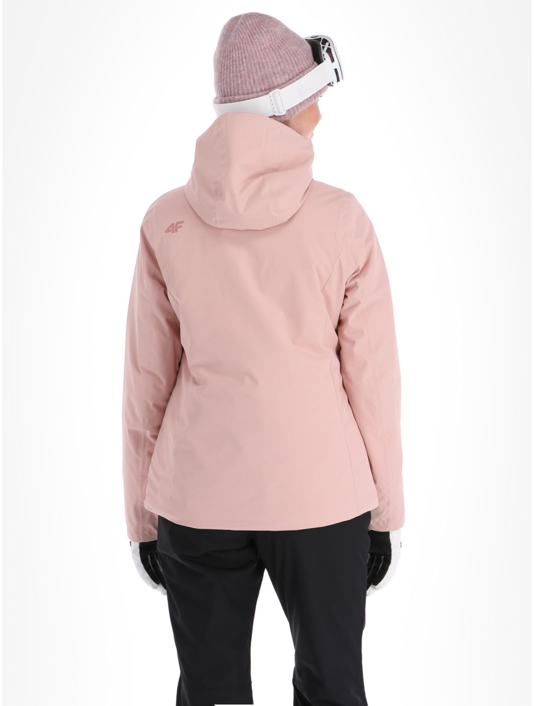 4F, Jacket  F120 veste de ski femmes Light Pink rose 