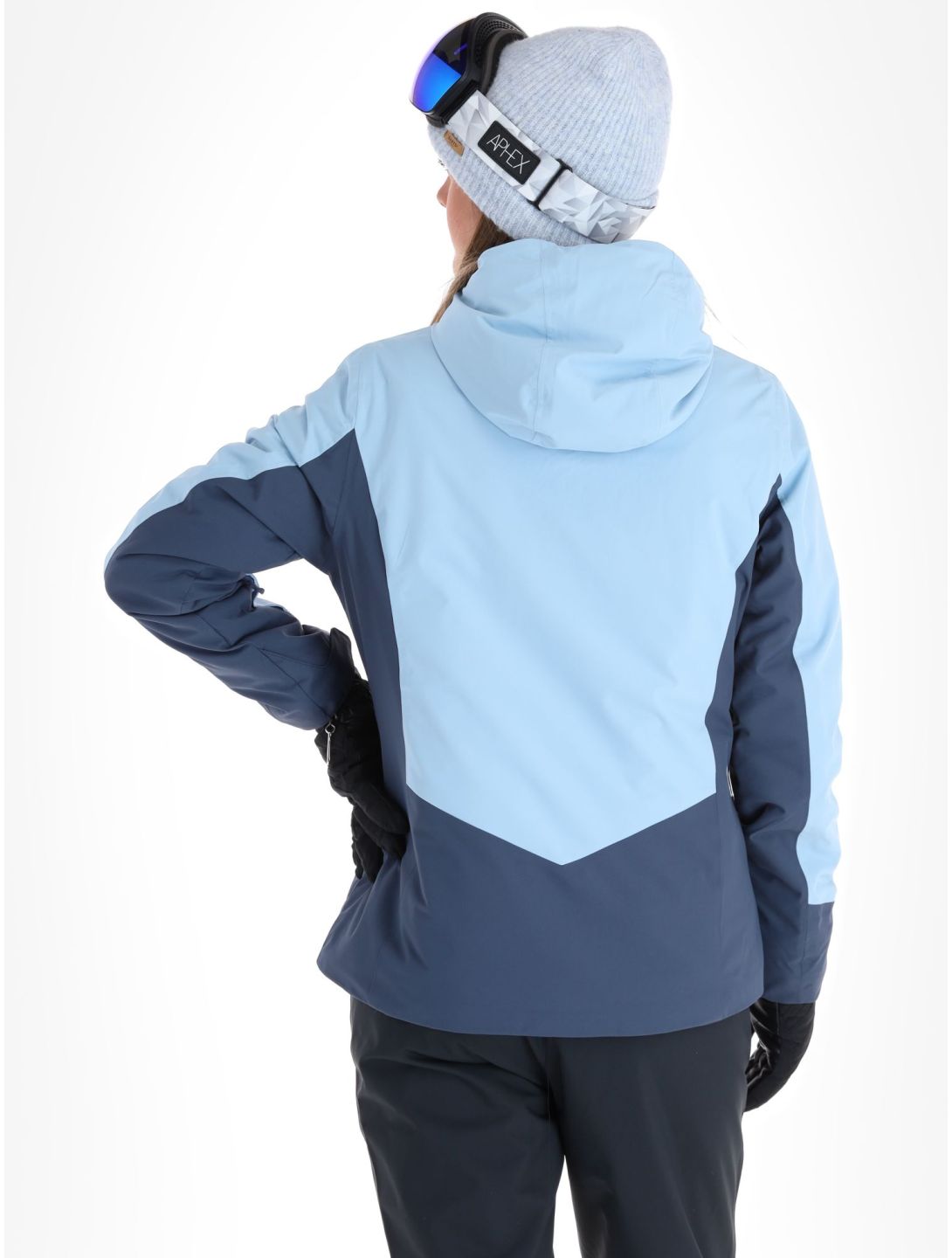 4F, Jacket  F121 veste de ski femmes Light Blue bleu 