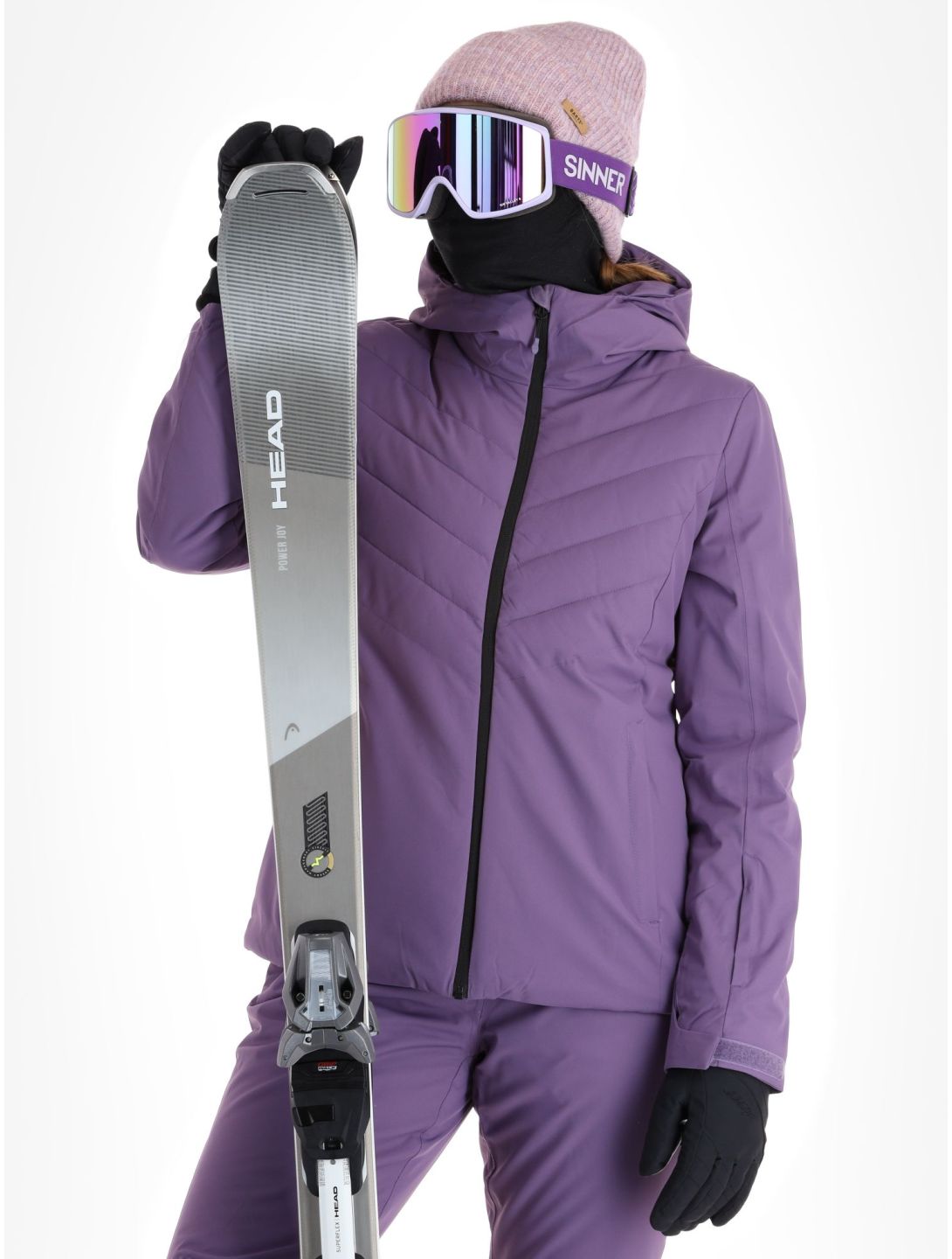 4F, Jacket  F122 veste de ski femmes Dark Violet violet 