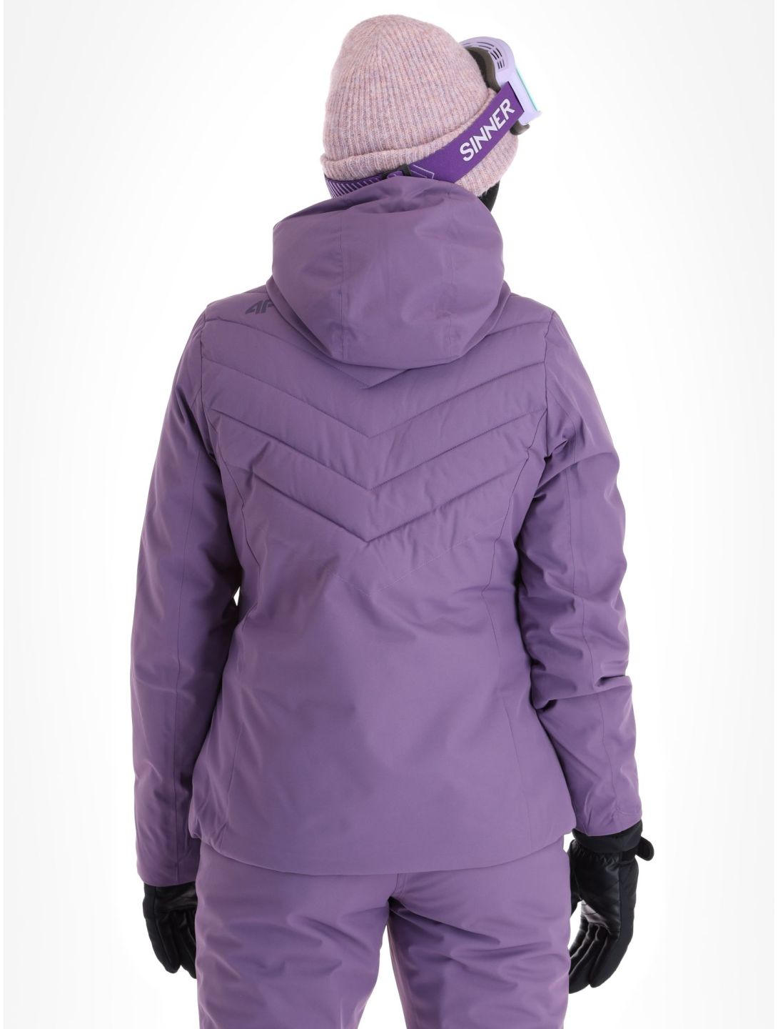 4F, Jacket  F122 veste de ski femmes Dark Violet violet 