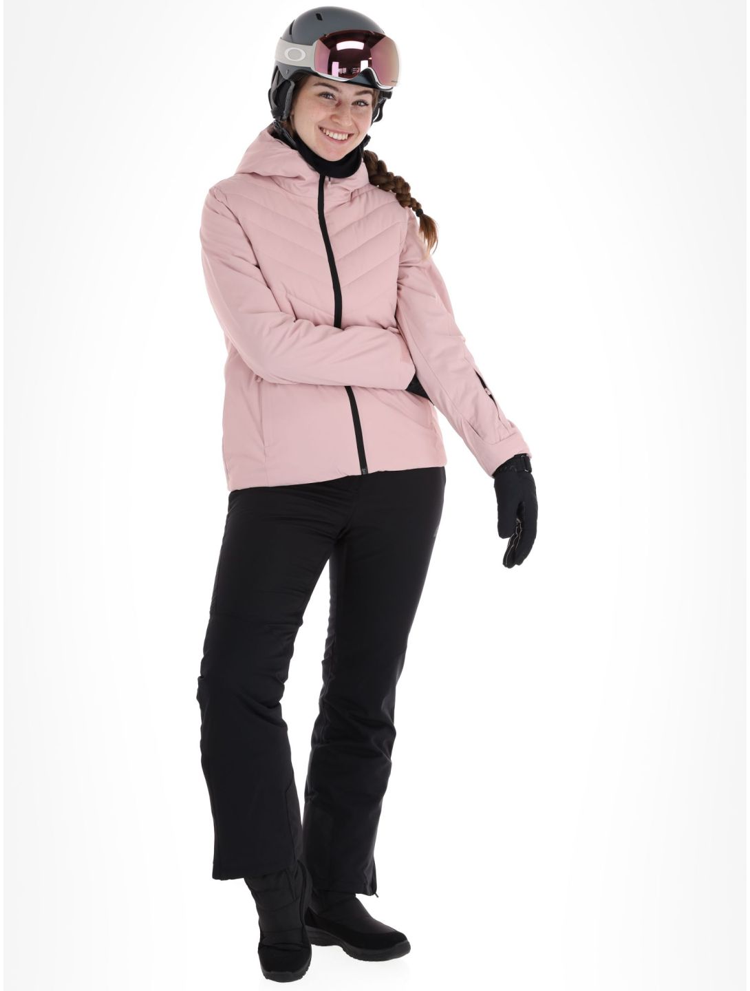 4F, Jacket  F122 veste de ski femmes Light Pink rose 