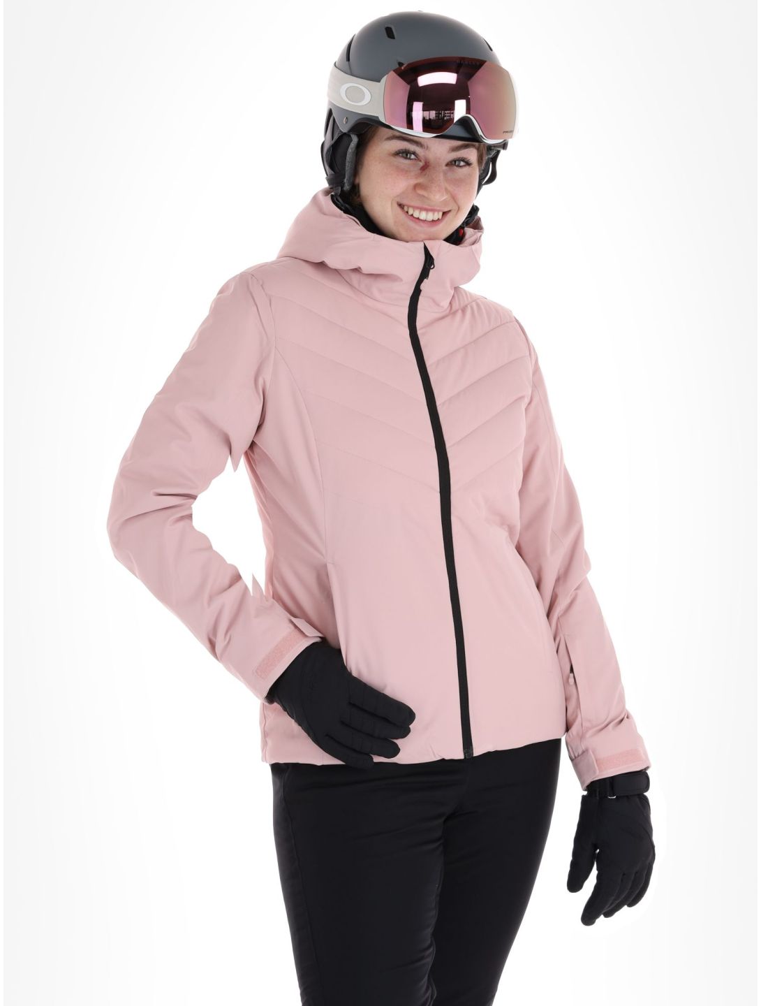 4F, Jacket  F122 veste de ski femmes Light Pink rose 