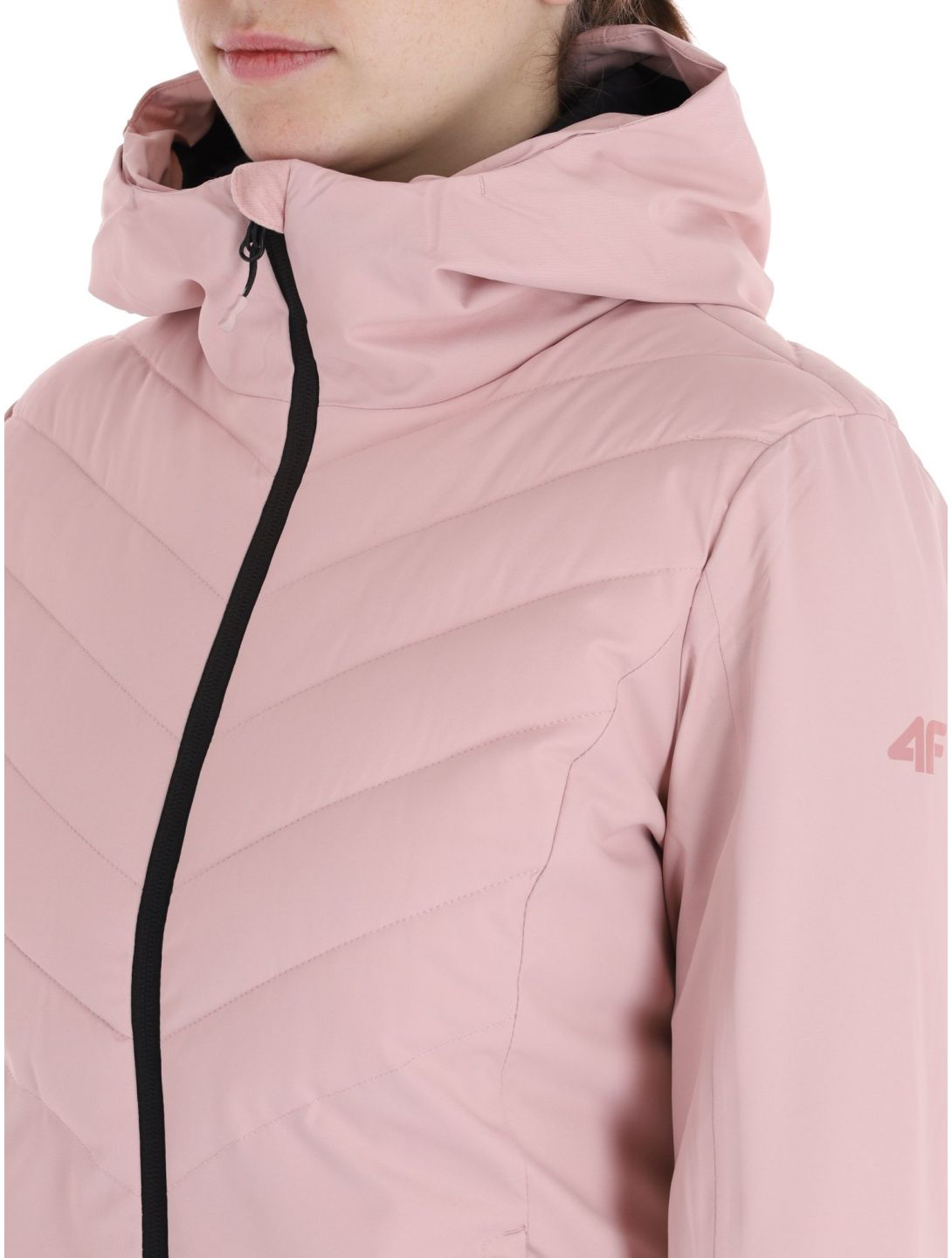 4F, Jacket  F122 veste de ski femmes Light Pink rose 