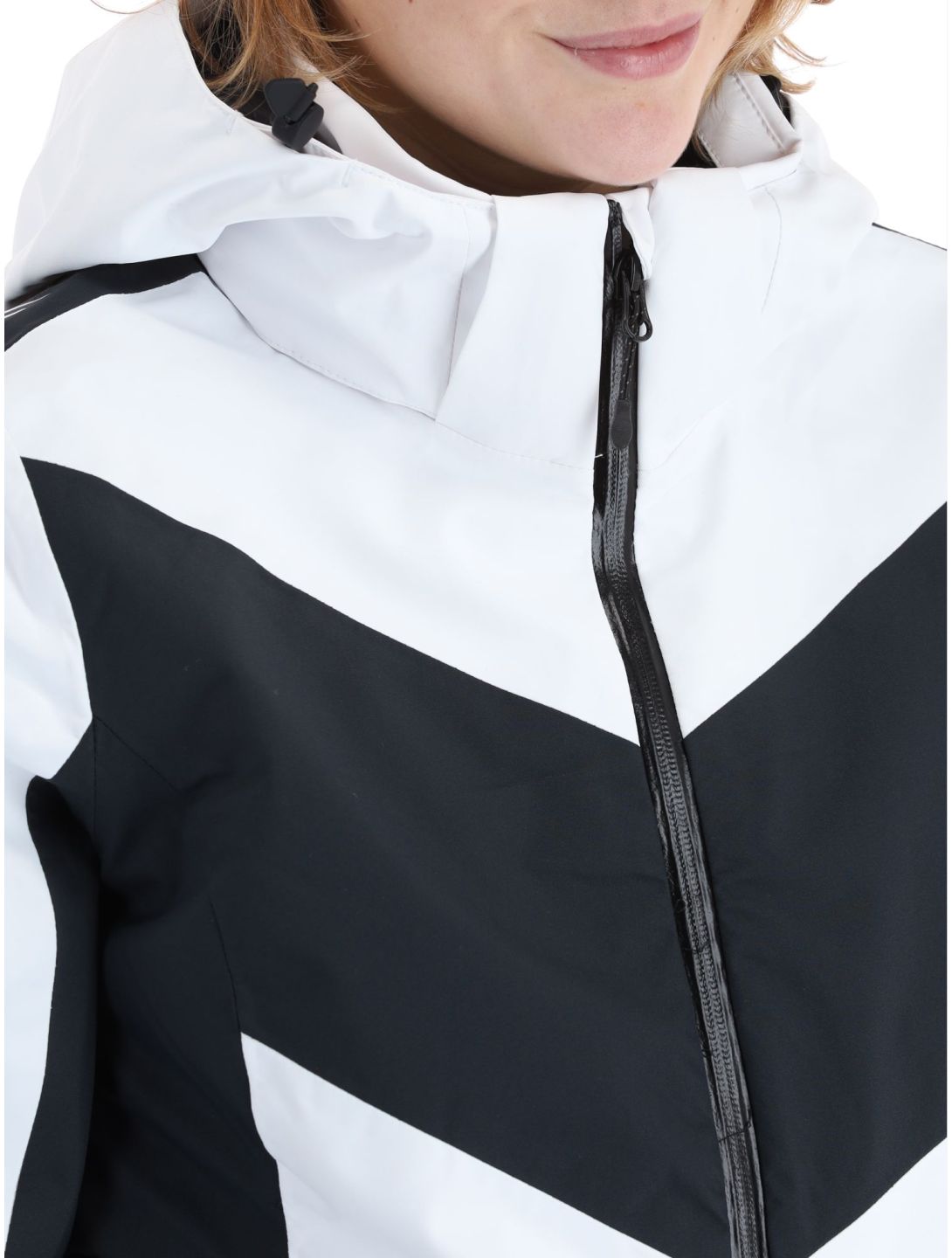 4F, Technical Jacket  F338 veste de ski femmes Black blanc, noir 