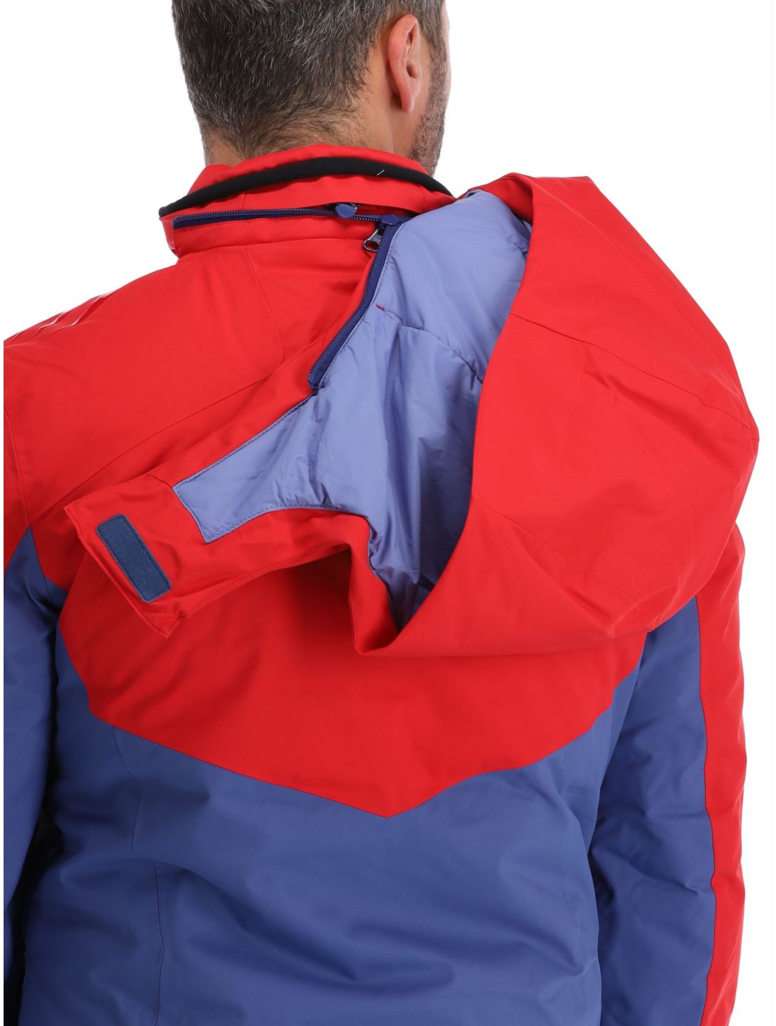 4F, Technical Jacket  M284 veste de ski hommes Dark Red bleu, rouge 