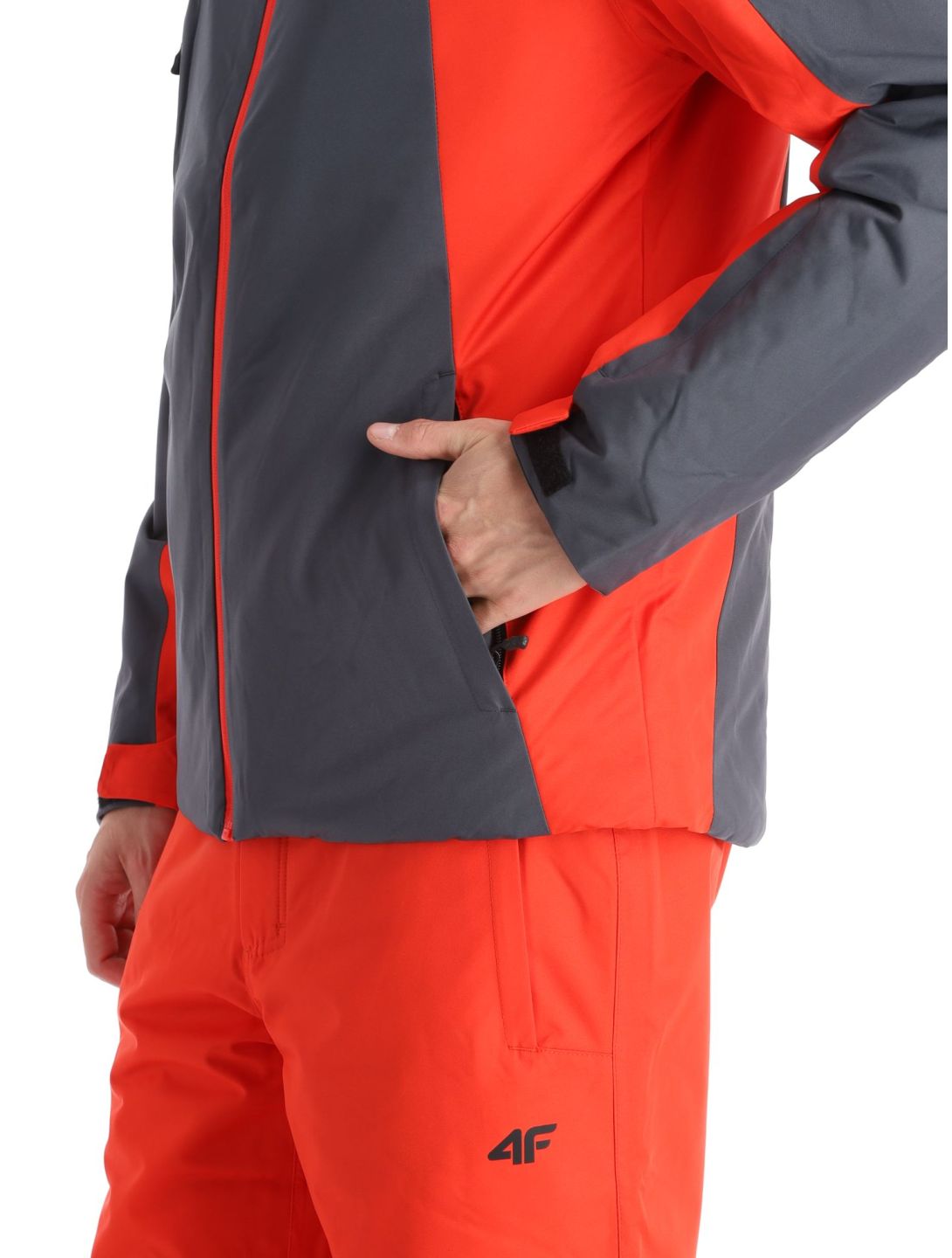 4F, Technical Jacket  M306 veste de ski hommes Red rouge 