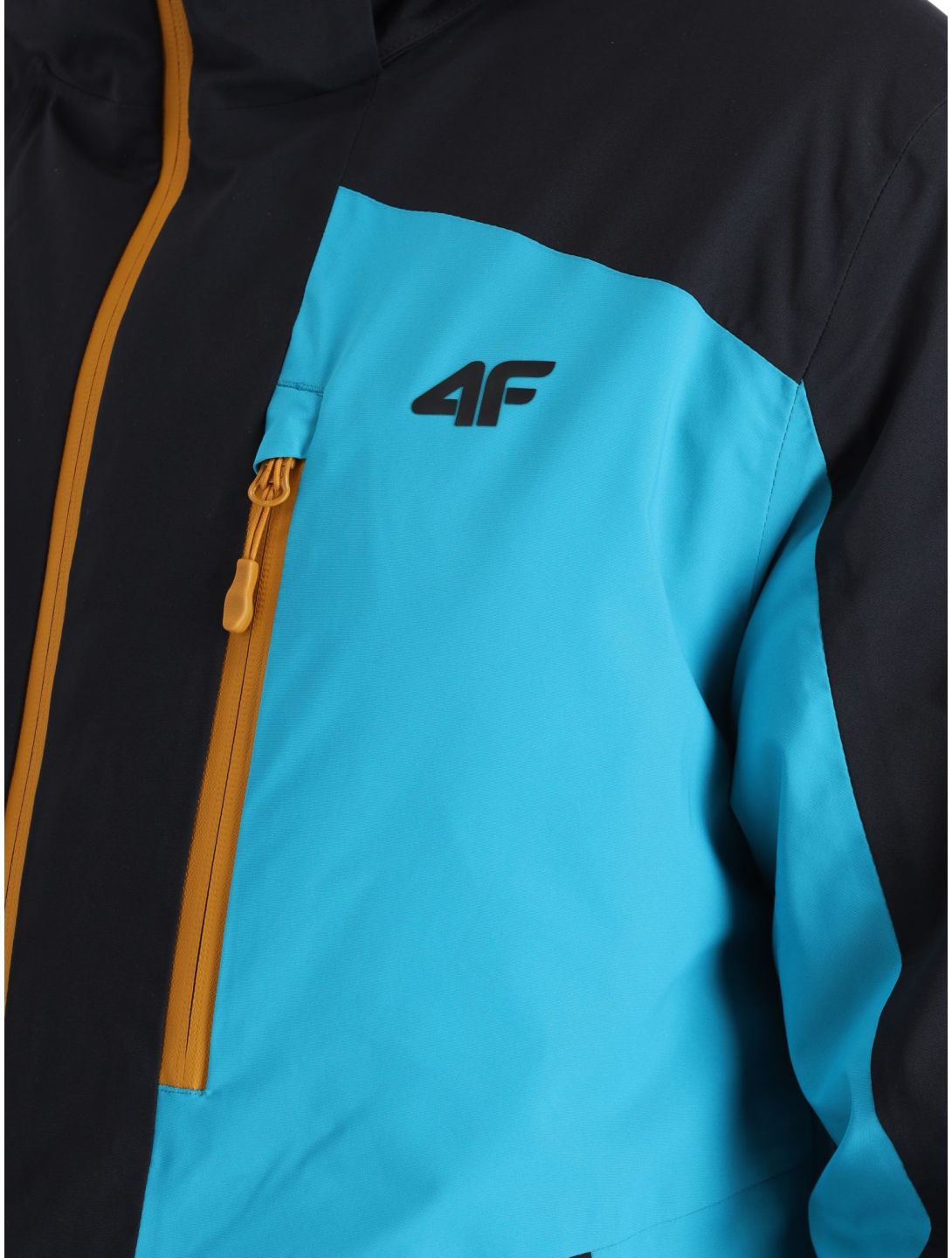 4F, Technical Jacket  M345 veste de ski hommes Turquoise noir, turquoise 