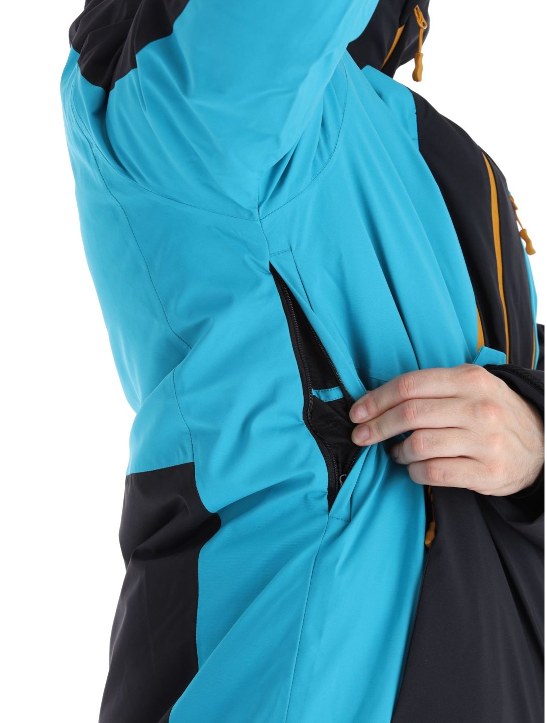 4F, Technical Jacket  M345 veste de ski hommes Turquoise noir, turquoise 