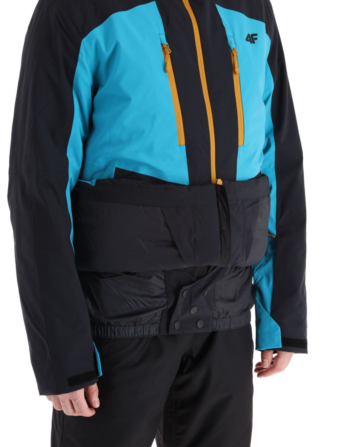 4F, Technical Jacket  M345 veste de ski hommes Turquoise noir, turquoise 