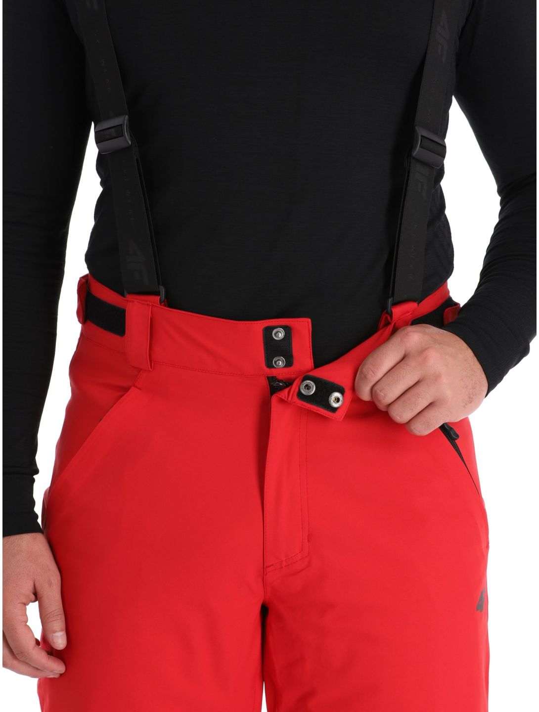 4F, Trousers Fnk  M402 pantalon de ski hommes Red rouge 