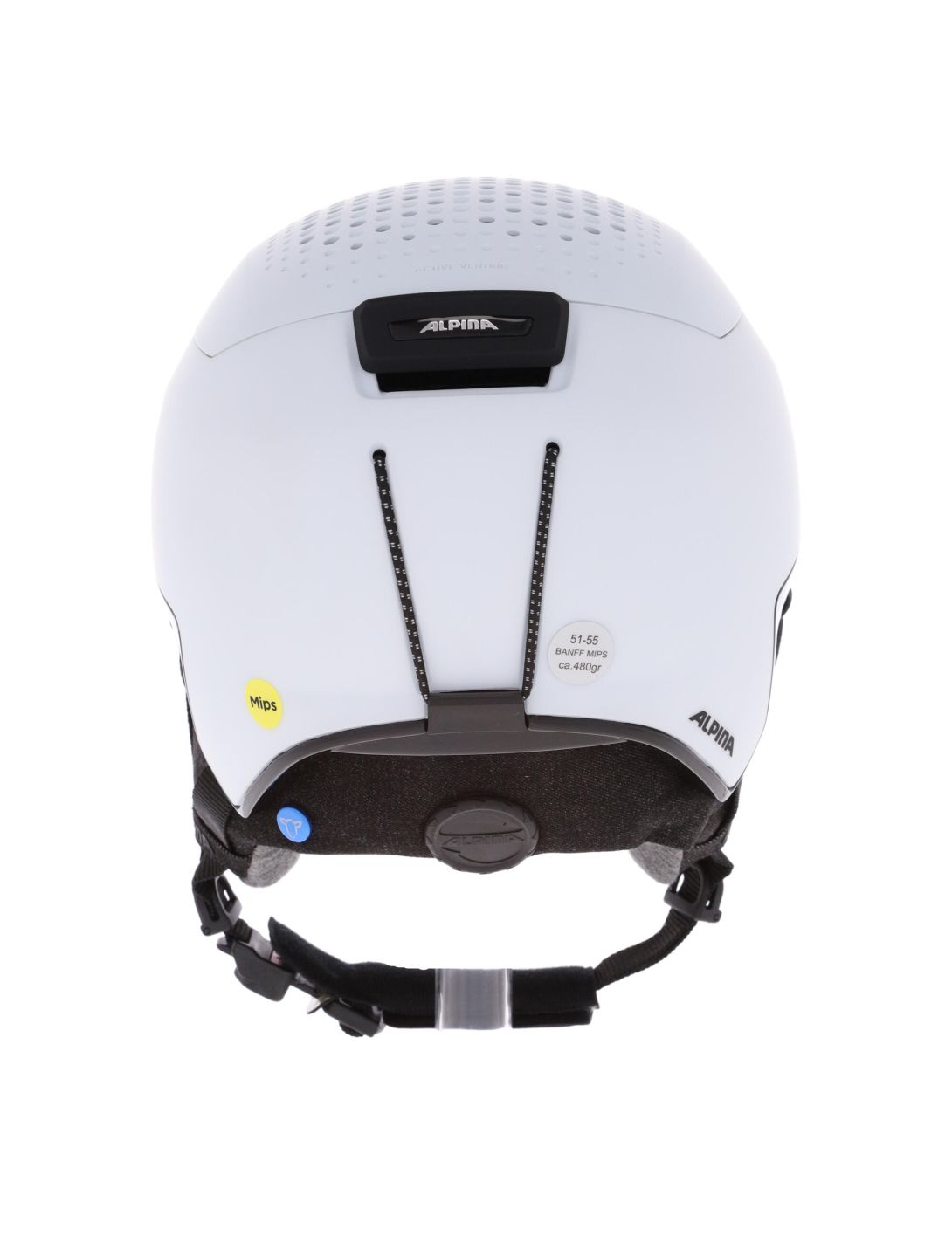 Alpina, Banff Mips casque de ski unisexe matt blanc 