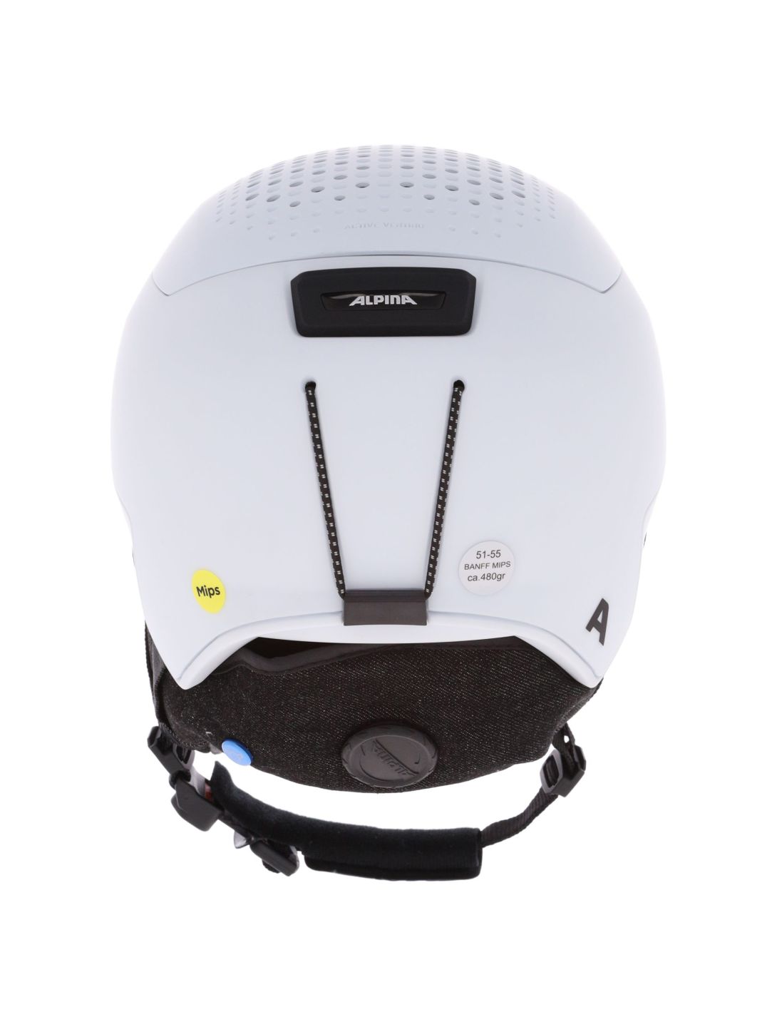 Alpina, Banff Mips casque de ski unisexe White Matt blanc 