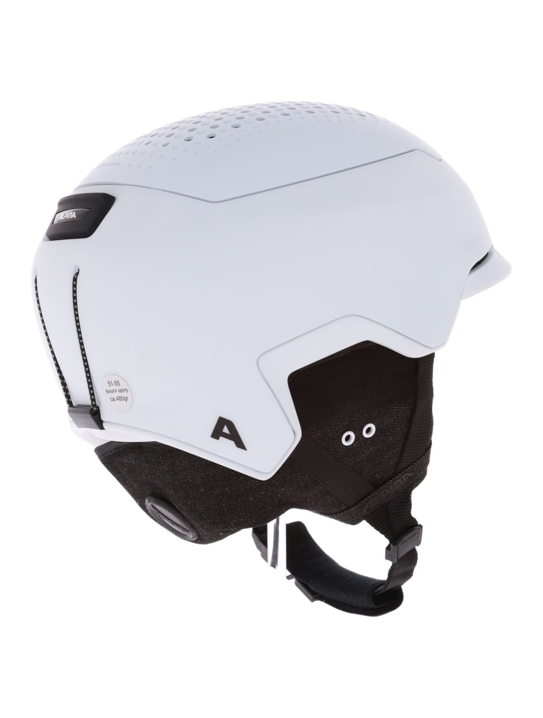 Alpina, Banff Mips casque de ski unisexe White Matt blanc 