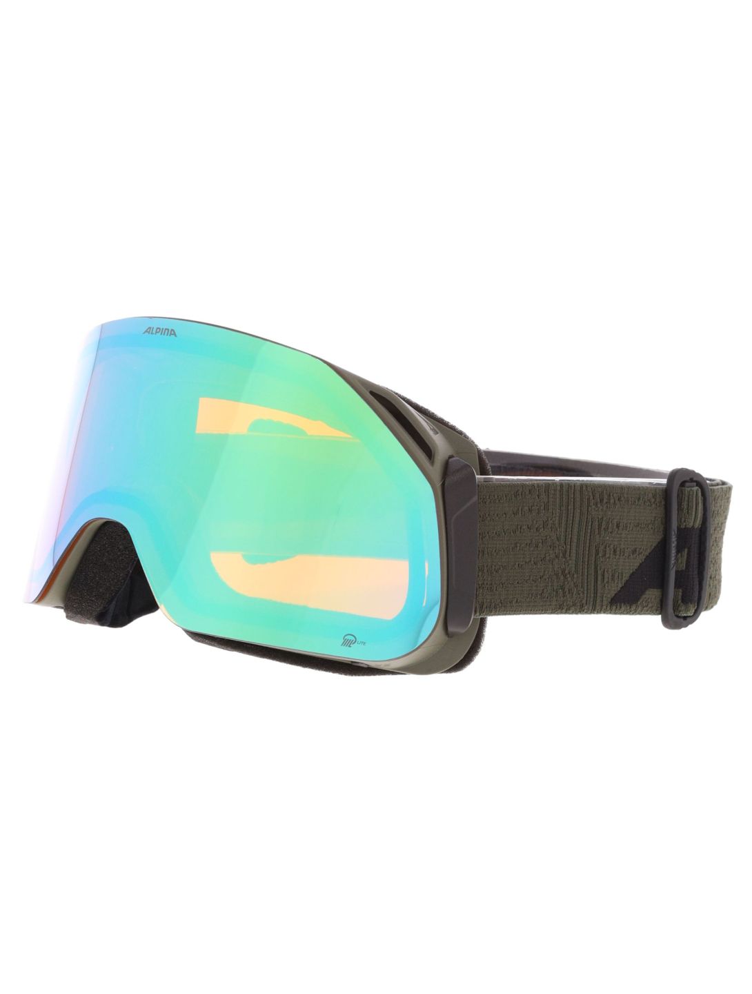 Alpina, Blackcomb Q-Lite lunettes de ski unisexe Olive Matt Matt vert 