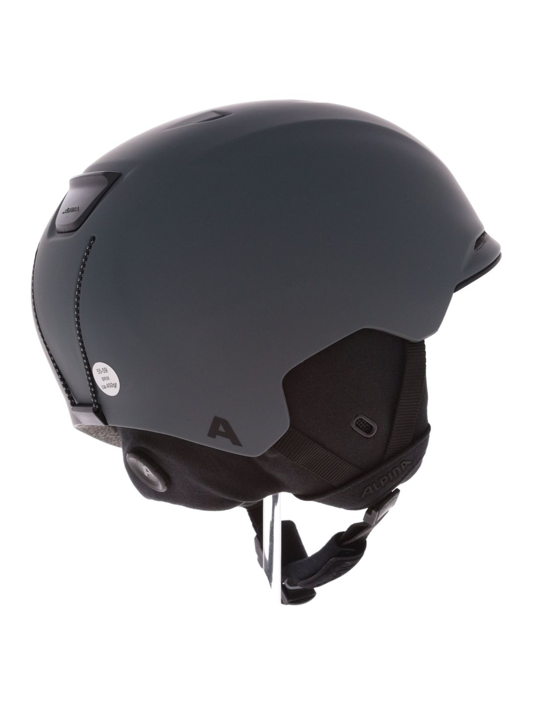 Alpina, Brix casque de ski unisexe Midnight Grey Matt gris 