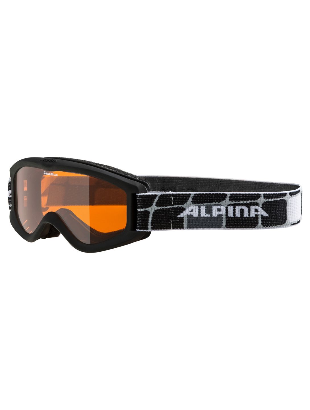 Alpina, Carvy 2.0 lunettes de ski enfants Black Matt noir 