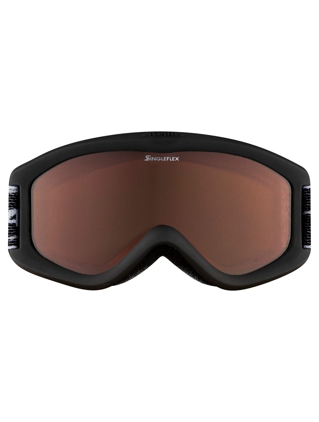 Alpina, Carvy 2.0 lunettes de ski enfants Black Matt noir 