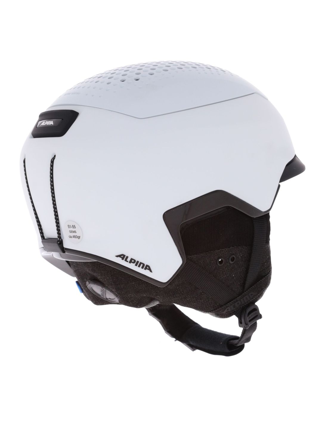 Alpina, Gems casque de ski unisexe White Matt blanc 