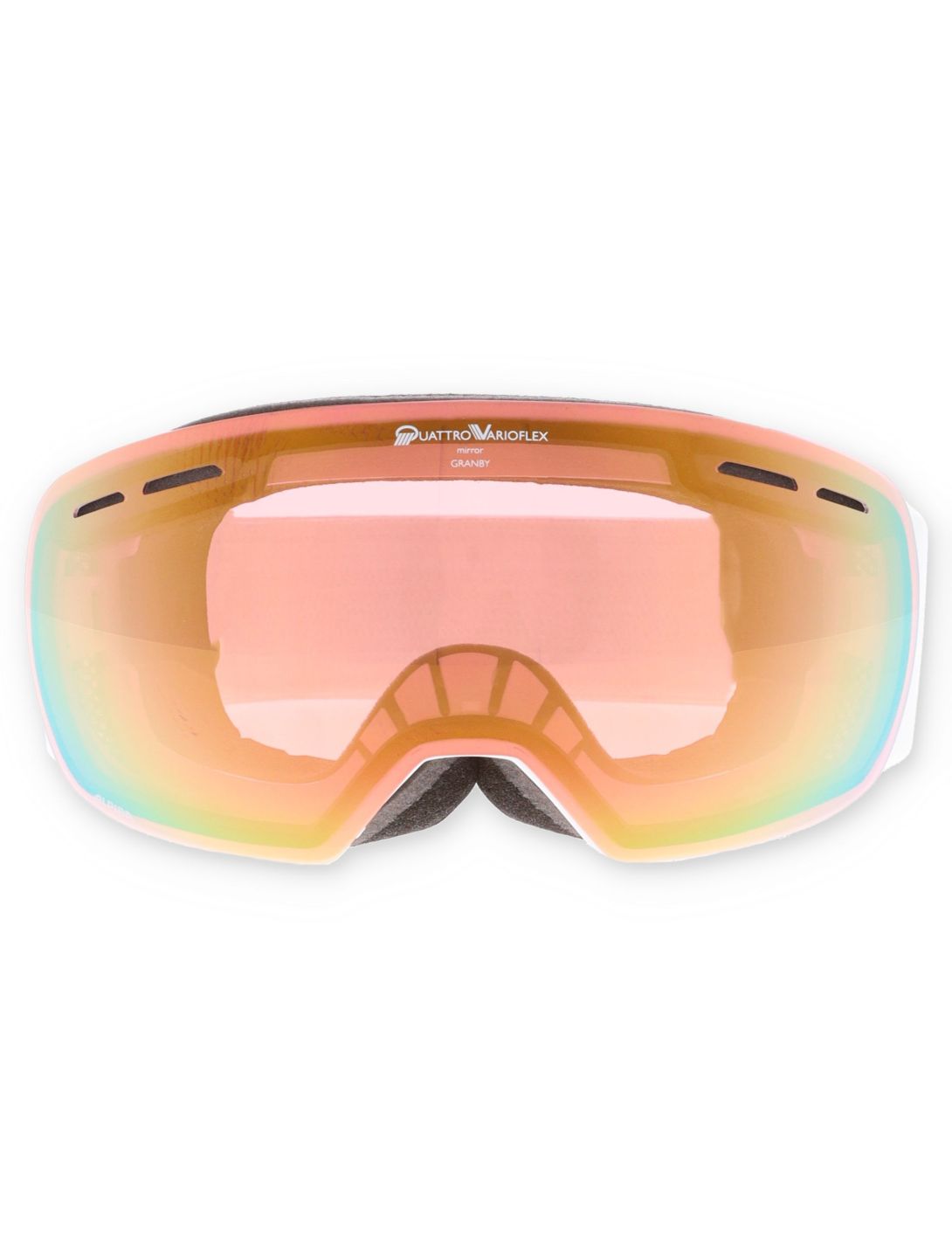 Alpina, Granby Qv lunettes de ski objectif supplémentaire unisexe White Gloss blanc 