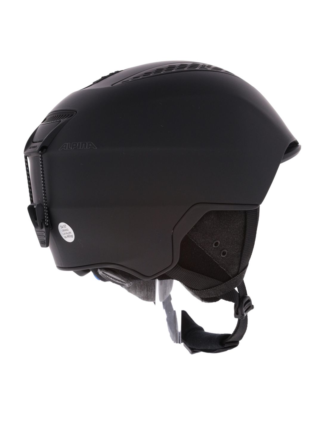 Alpina, Grand Lavalan casque de ski unisexe Black Matt noir 