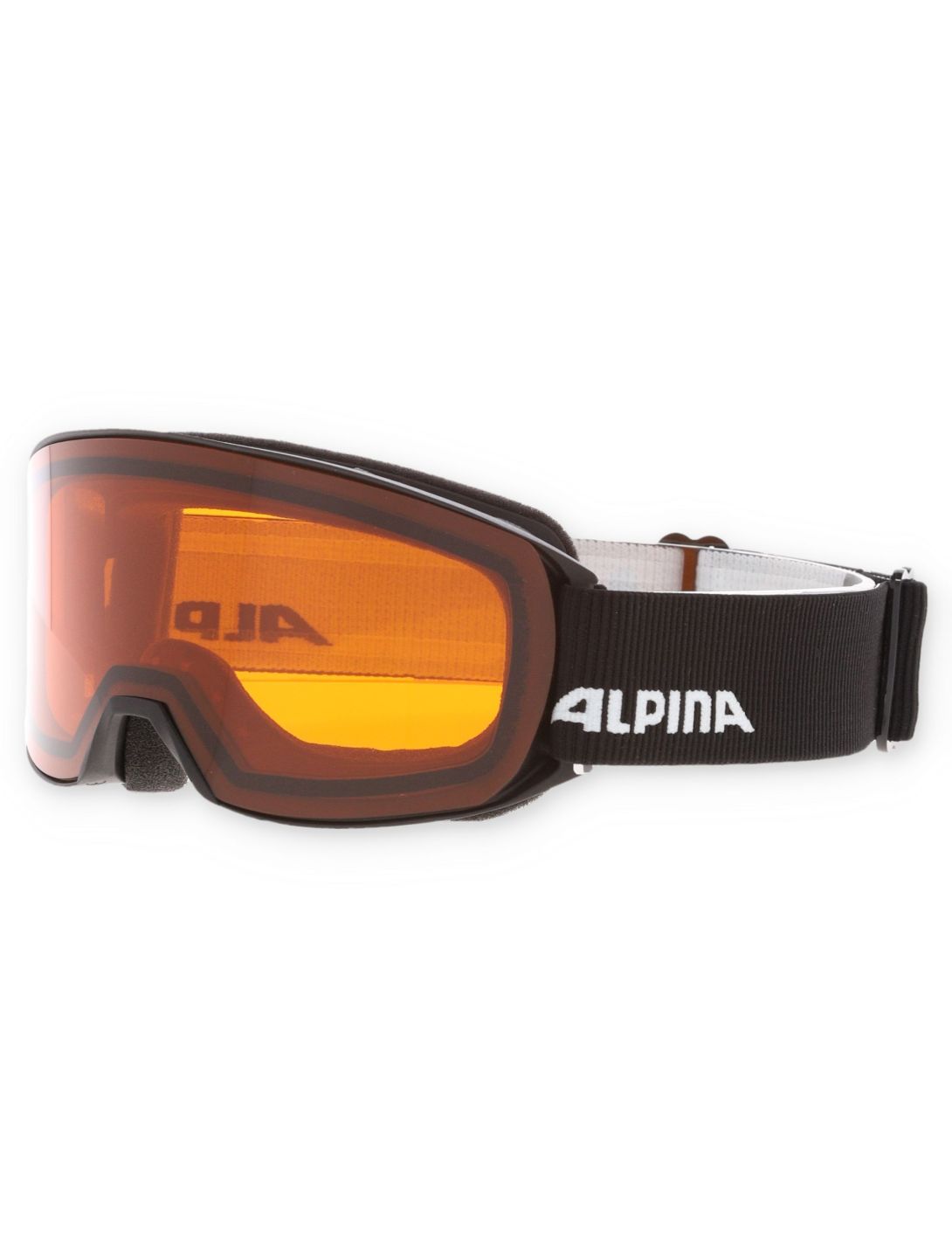 Alpina, Nakiska lunettes de ski unisexe Black Matt noir 