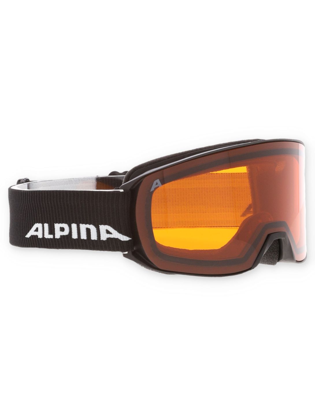 Alpina, Nakiska lunettes de ski unisexe Black Matt noir 