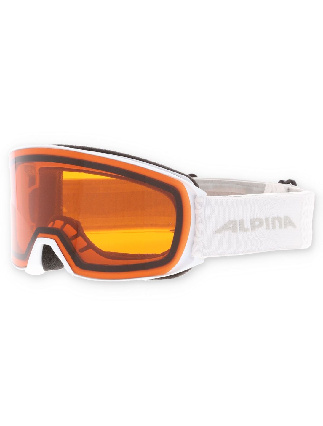 Alpina, Nakiska lunettes de ski unisexe White Matt blanc 