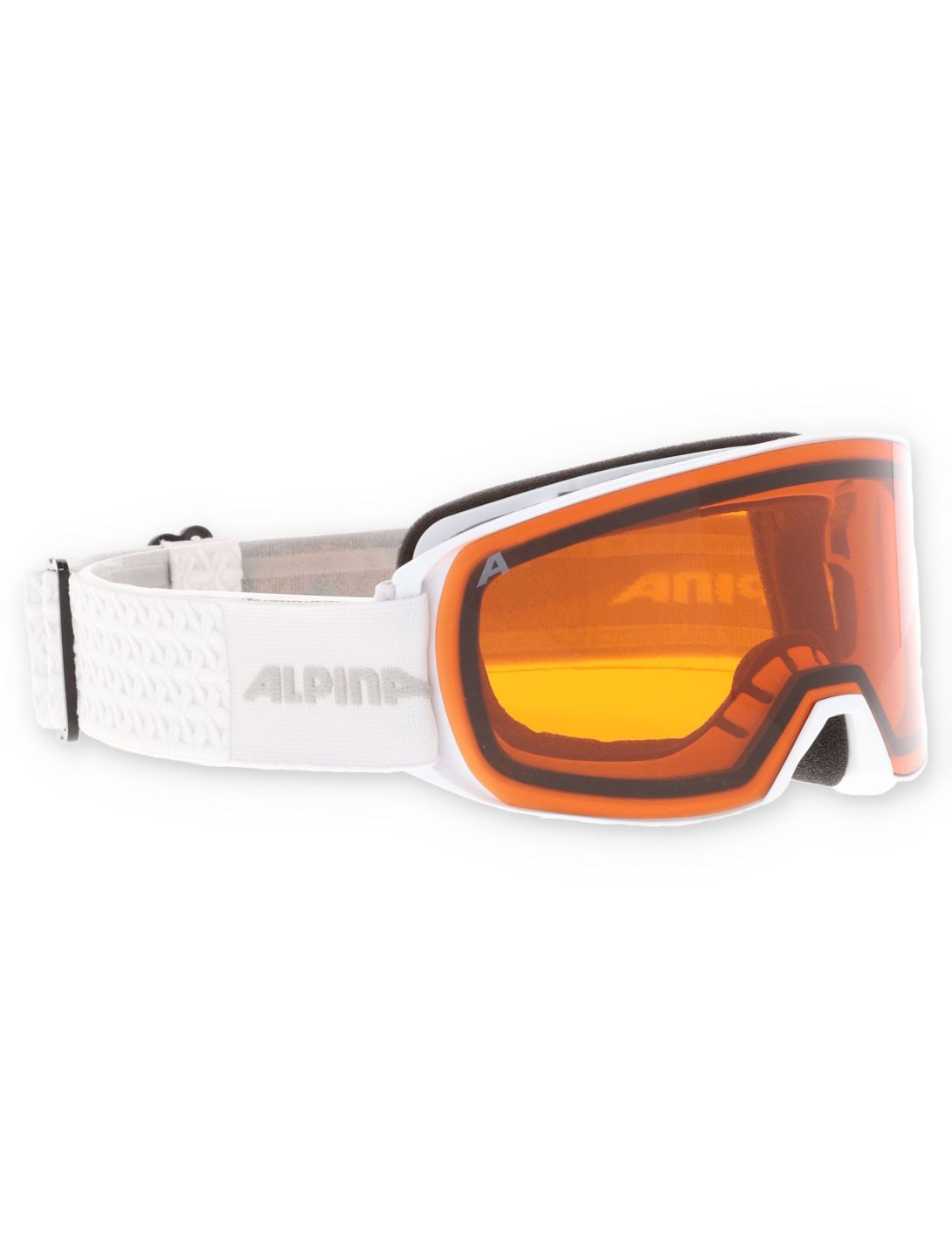 Alpina, Nakiska lunettes de ski unisexe White Matt blanc 