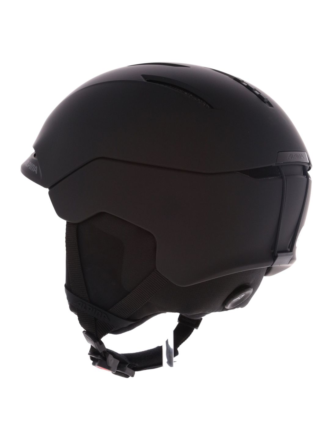 Alpina, Nax casque de ski unisexe Black Matt noir 