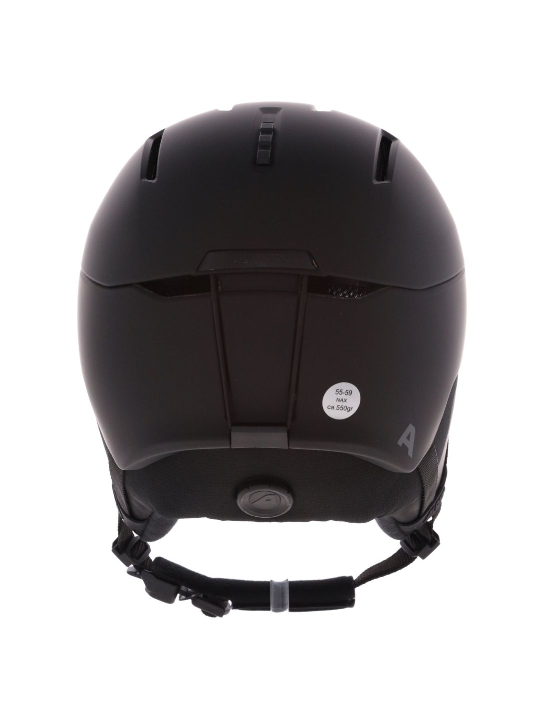 Alpina, Nax casque de ski unisexe Black Matt noir 