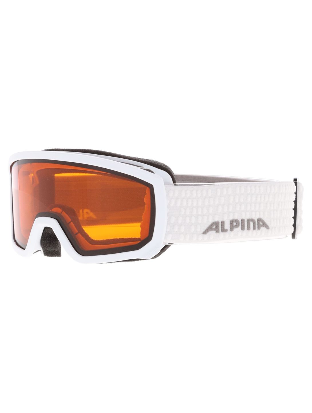 Alpina, Scarabeo Jr. lunettes de ski enfants White Matt blanc 