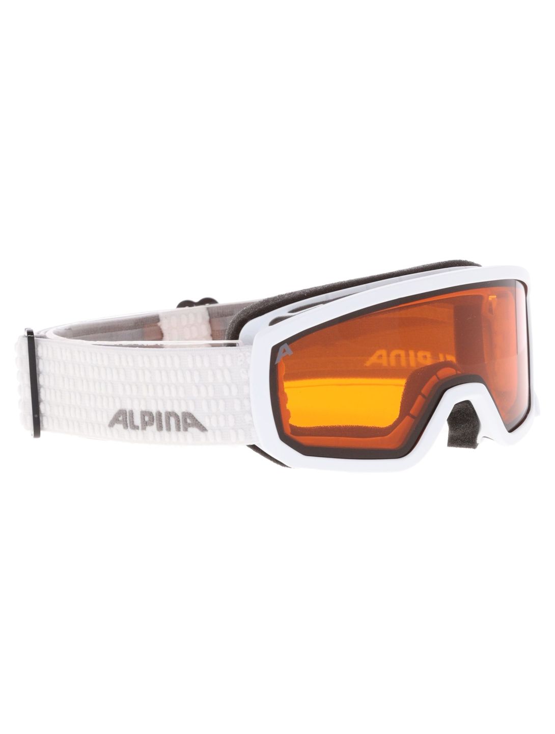 Alpina, Scarabeo Jr. lunettes de ski enfants White Matt blanc 