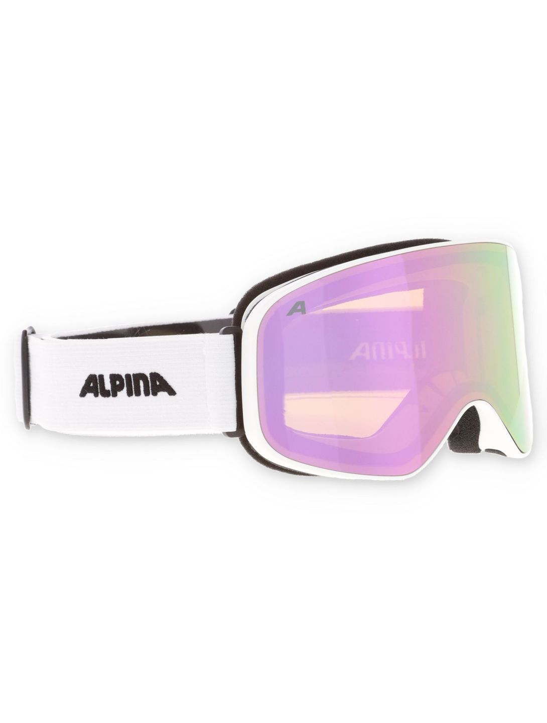 Alpina, Slope Q-Lite lunettes de ski unisexe White Matt blanc 