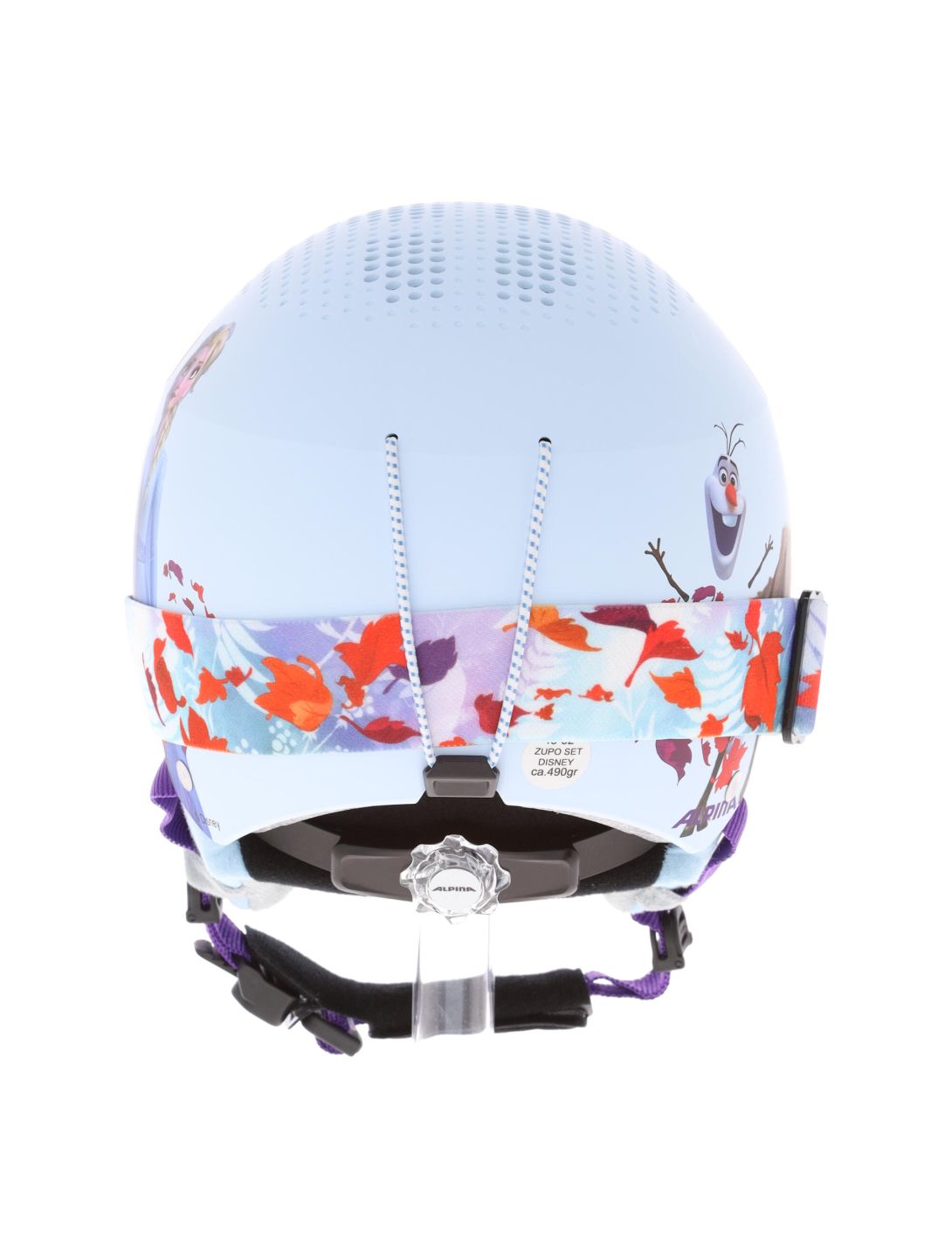 Alpina, Zupo Disney Set casque de ski enfants Frozen II Matt blanc, multicolore 