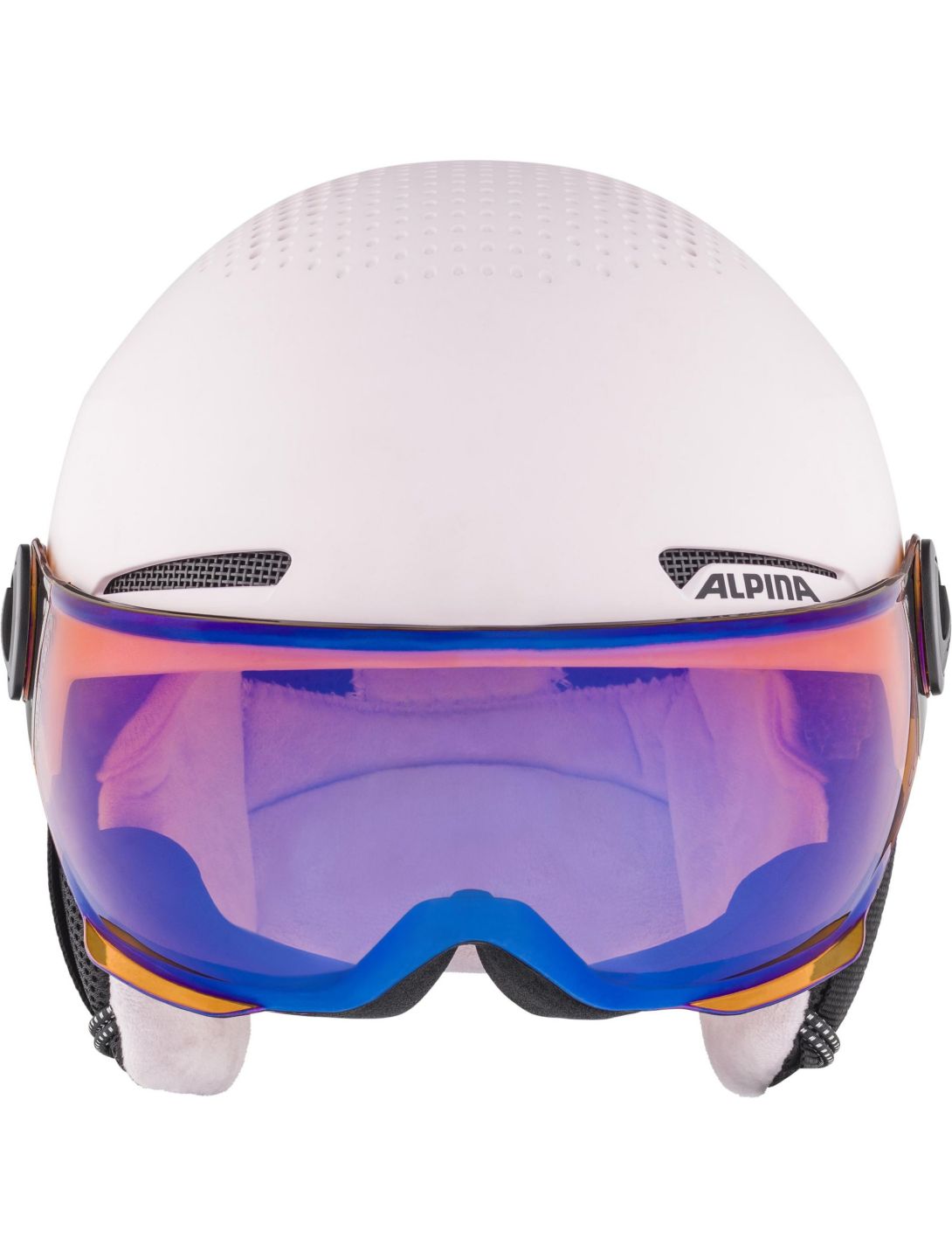 Alpina, Zupo Visor Q-Lite casque de ski avec visière enfants Rose Matt rose 