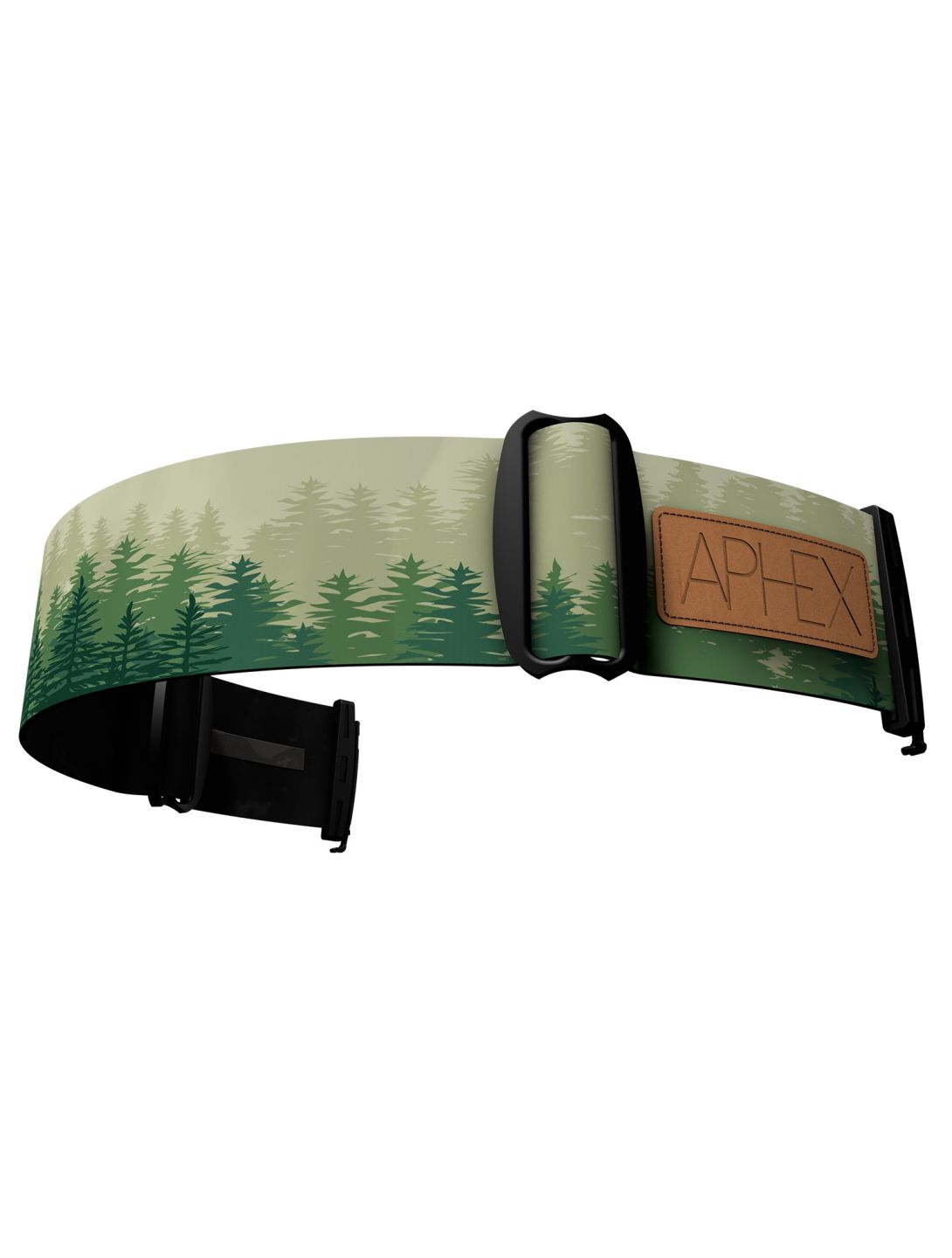 Aphex, Strap lunettes de ski unisexe forest print vert 